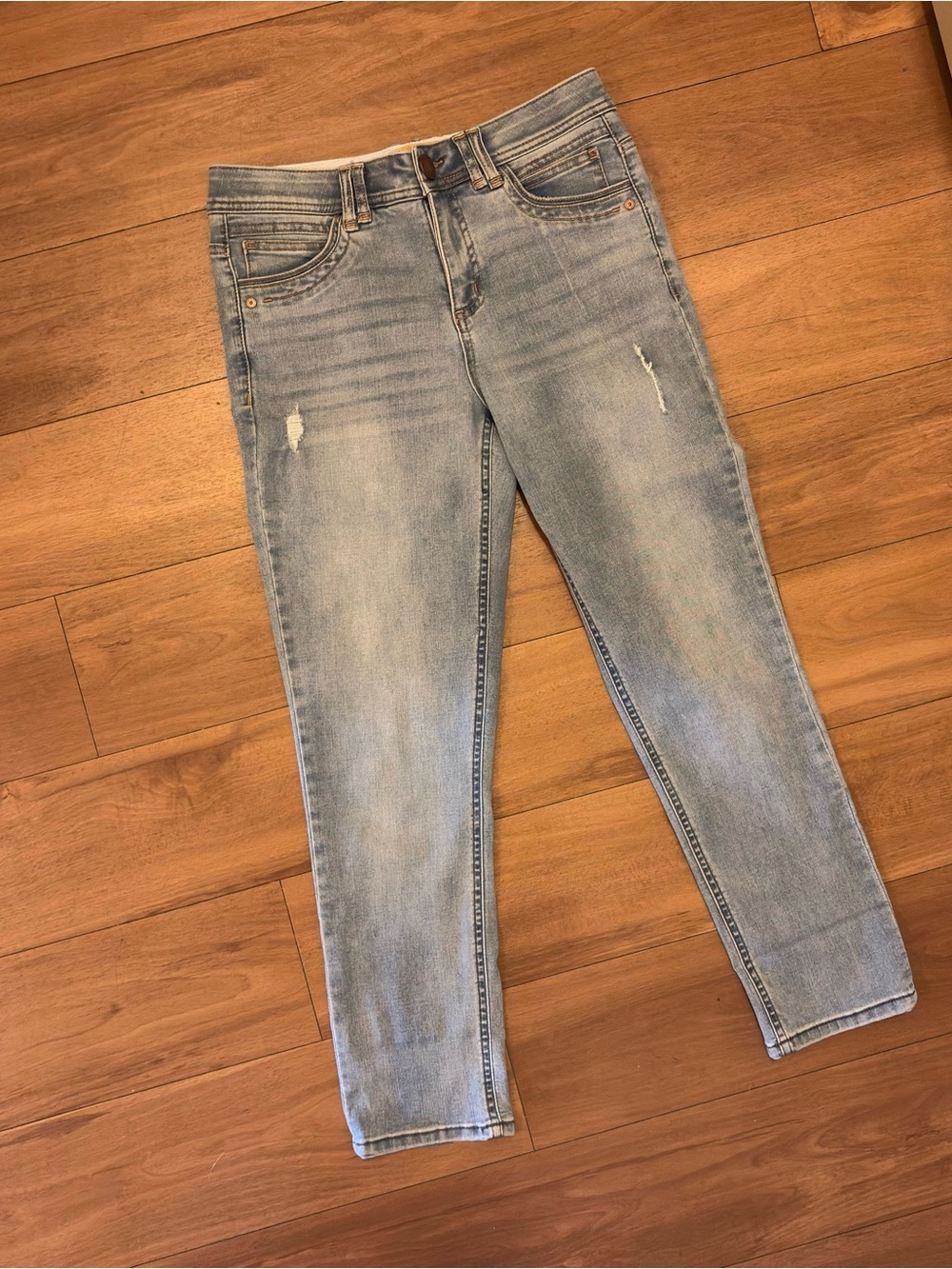 Democracy Denim | Blue and Gold Label | Subtle thigh distress